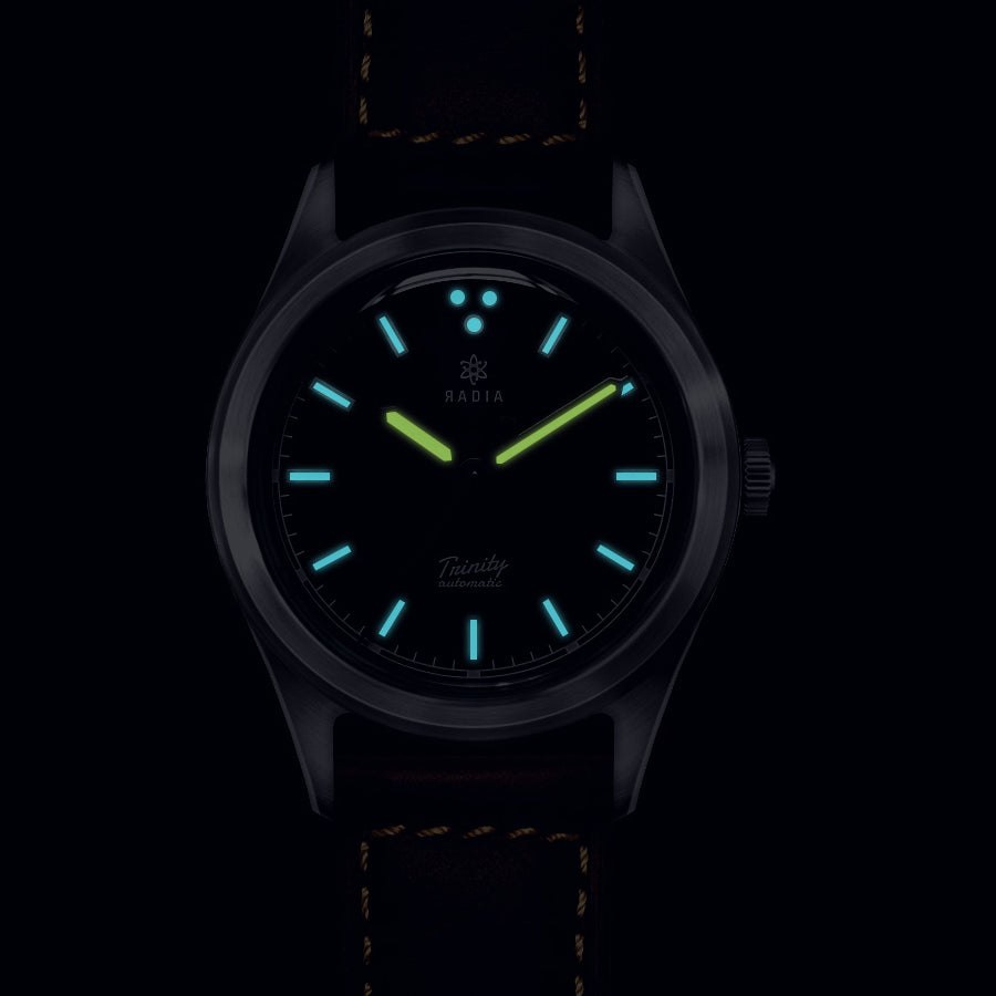 Radia Trinity Yellow - Brown – Radia Watches